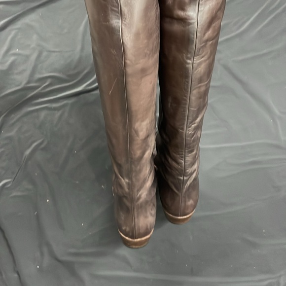 Anne Klein Leather Knee Boots - Picture 5 of 12